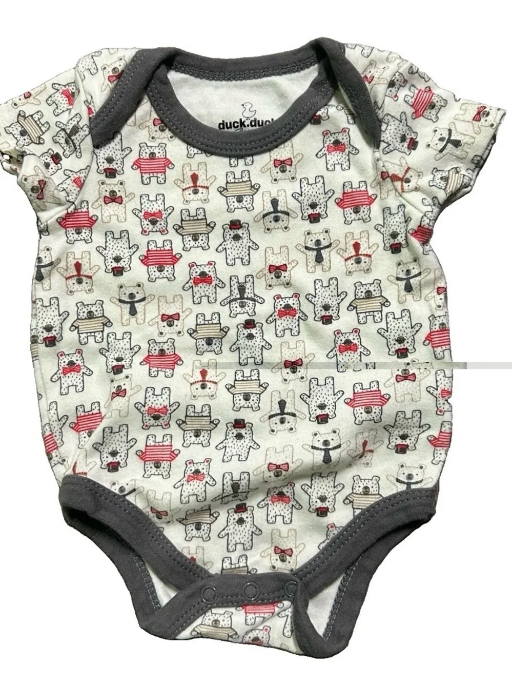 Baby Short Sleeve Bodysuits Superman Batman Size 3-6 Months